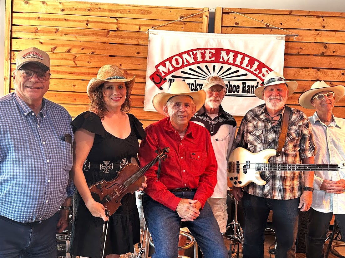 Monte and the band at Cass Winery 2025